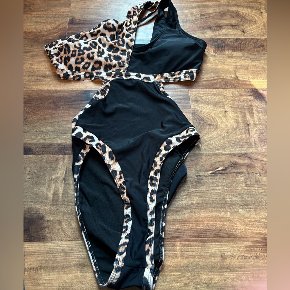 Leopard Print Swimwear